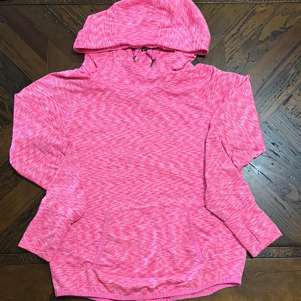 Pink Athleta Sweatshirt Sz Large with Thumb holes